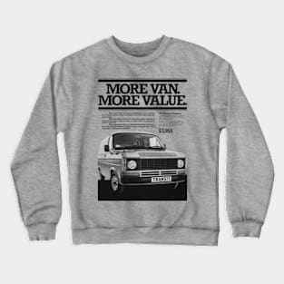 FORD TRANSIT POPULAR - advert Crewneck Sweatshirt